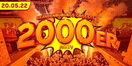 Brandenburgs Größte 2000er Party | 20.05.22 | Sound Club Cottbus