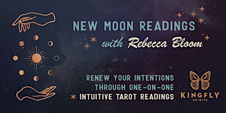 New Moon Tarot Readings with Rebecca Bloom tickets