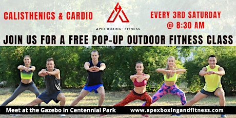 FREE Pop-Up Outdoor Fitness Class! tickets