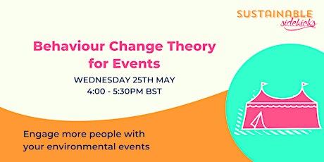Behaviour Change for Events tickets