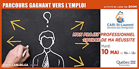 PARCOURS GAGNANT VERS L'EMPLOI - Mon projet professionnel (plan d'action) primary image