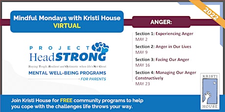 VIRTUAL: Anger - Free Mental Well-Being Programs tickets
