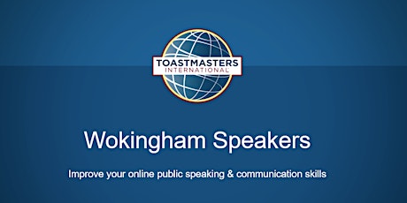 Wokingham Speakers - Enhance your public speaking & communication skills tickets