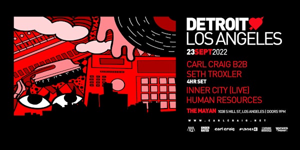Minimal Effort x Detroit Love: Carl Craig x Seth Troxler, Inner City (Live)