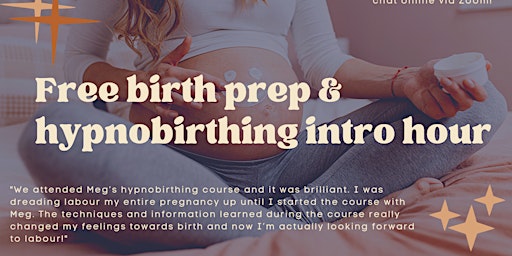 Free birth prep & hypnobirthing intro hour