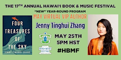 Hawaii Book & Music Festival presents Jenny Tinghui Zhang