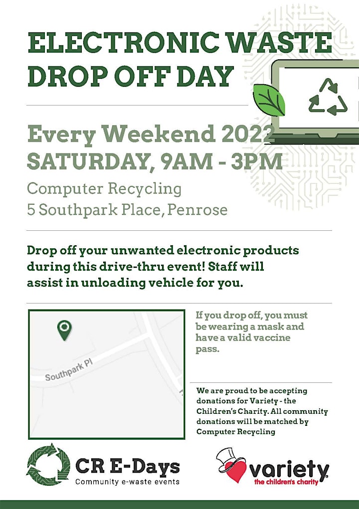 E-waste drop off day Penrose image