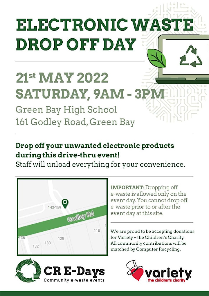 E-waste Drop Off Day Green Bay image