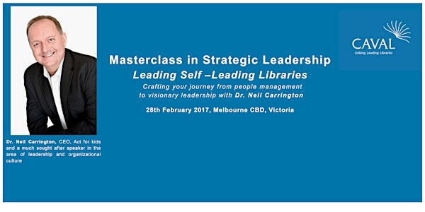 Neil Carrington : Masterclass in Strategic Leadership (Full day)