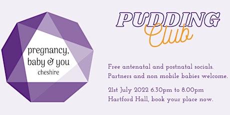 July 2022 PBY Pudding Club at Hartford Hall, Northwich tickets