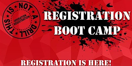 Registration Bootcamp - Virtual tickets