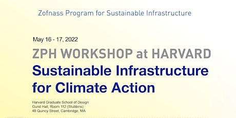 ZPH Workshop: Sustainable Infrastructure for Climate Action primary image