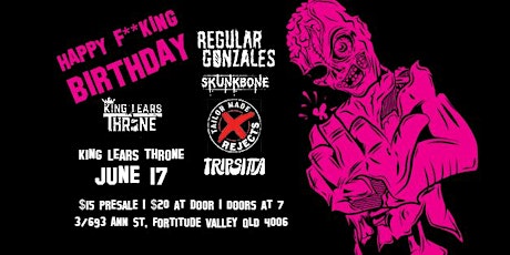 Skunkbone Birthday Bash! Feat REGULAR GONZALES tickets