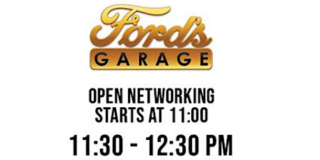 Downtown St Pete Professionals Networking Lunch~ Fords Garage tickets