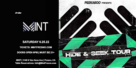 Mint w/ Peekaboo Hide & Seek Tour tickets