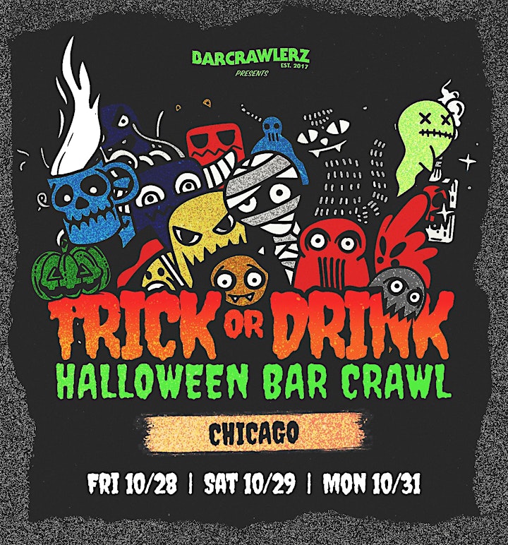 Trick or Drink: Chicago Halloween Bar Crawl (3 Days) image