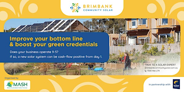 Brimbank Community Solar and Finance for Business