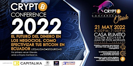 Imagen principal de Crypto Conference Otavalo 2022
