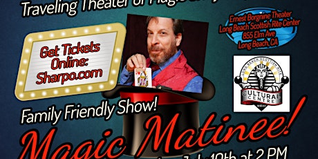 Sharpo! ® Family Magic Matinee tickets