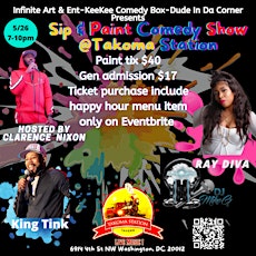 Sip & Paint Comedy show tickets