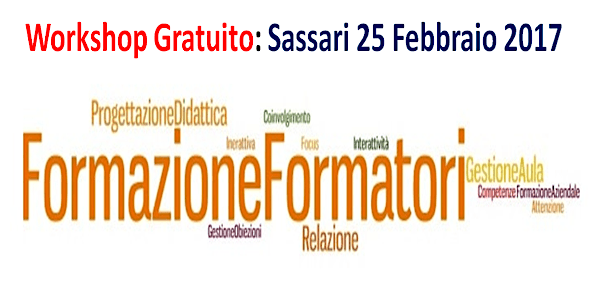 Workshop Gratuito Formazione Formatori