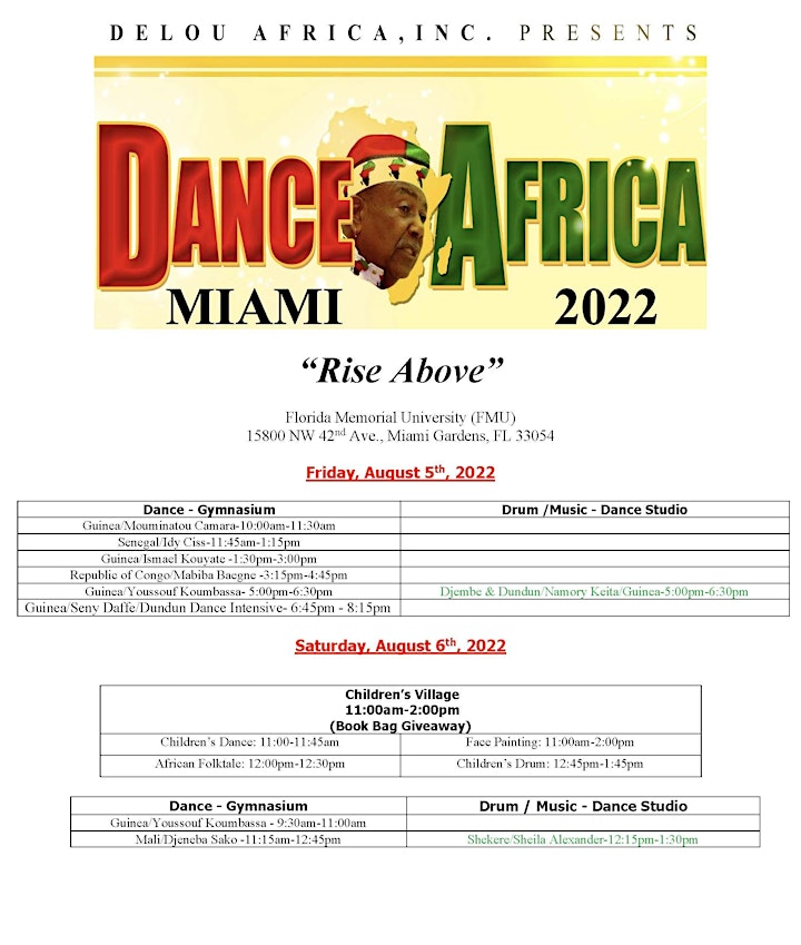 DanceAfrica Miami 2022 image