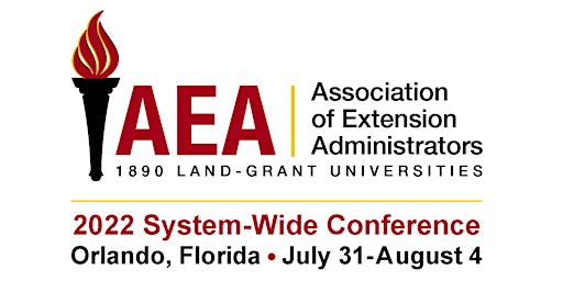2022 AEA Conference General Registration