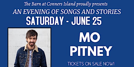 Mo Pitney and Bobby Tomberlin - An Evening of Songs and Stories tickets