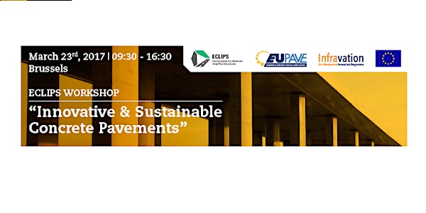 ECLIPS Workshop: Innovative Sustainable Concrete Pavements