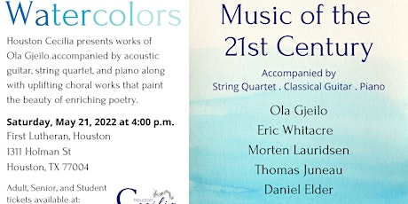 Immagine principale di Watercolors: Music of the 21st Century 