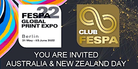 Australia & New Zealand Day - FESPA Berlin tickets