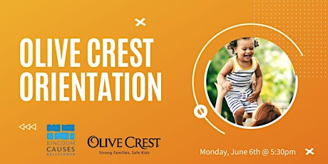 Olive Crest Orientation tickets