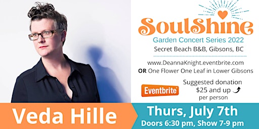 Veda Hille - SoulShine Garden Concert Series