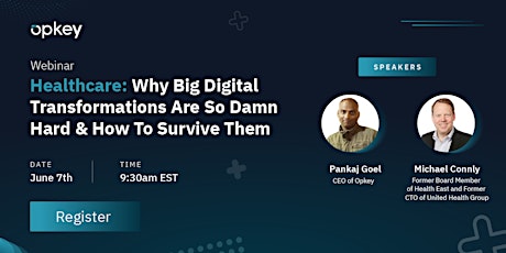 Why Big Digital Transformations Are So Damn Hard & How To Survive Them tickets