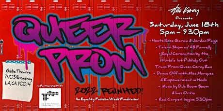 Queer Prom 2022 - Reunited! tickets
