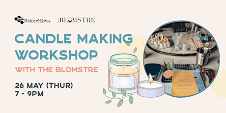 Candle Making Workshop with Blomstre primary image