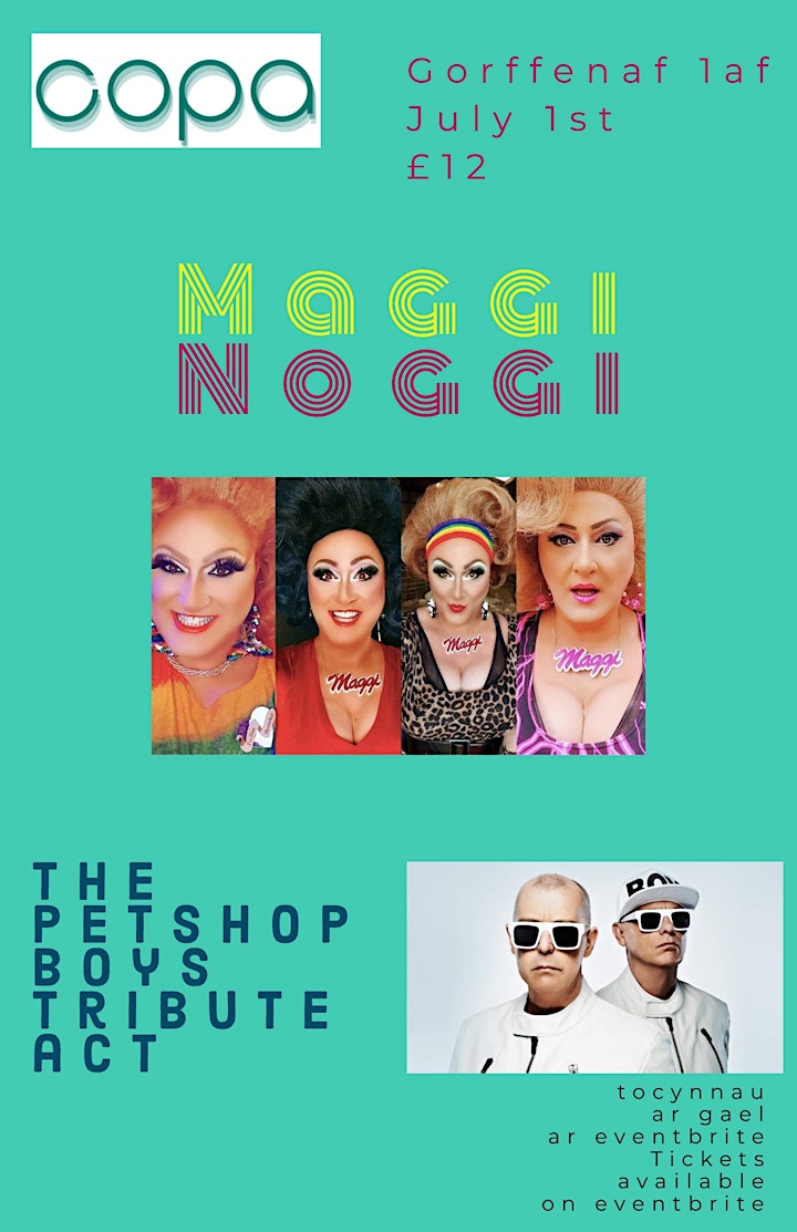Maggi Noggi & Pet Shop Boys Tribute . Followed by DJ image