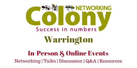 Colony Warrington - Networking and Speaker Event primary image