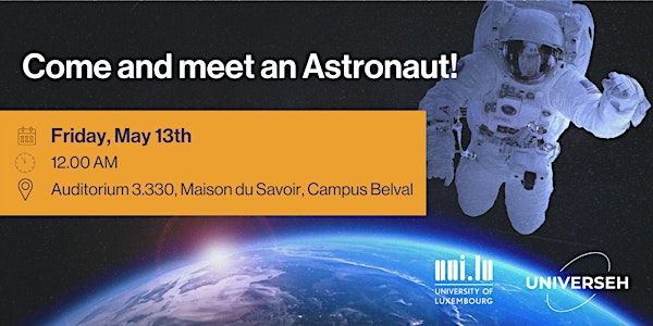 Come and meet an Astronaut