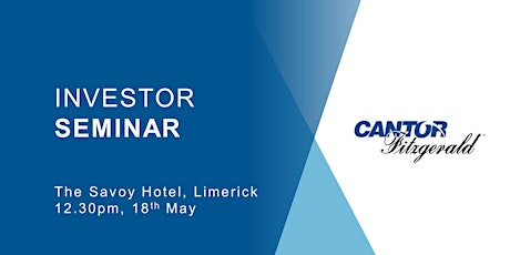 CPD Investor Seminar at The Savoy Hotel, Limerick tickets