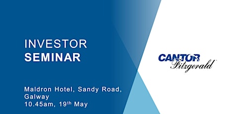 CPD Investor Seminar at The Maldron Hotel, Sandy Road, Galway tickets