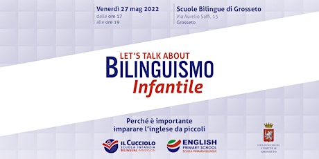 Immagine principale di Let's talk about Bilinguismo Infantile 