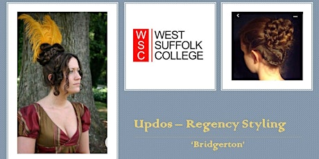 Updo's Regency styling - 'Bridgerton'
