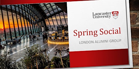 Lancaster  London Alumni Spring Social tickets