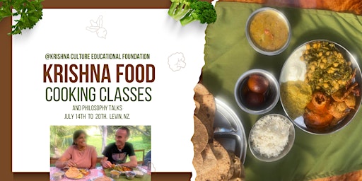 Krishna Cooking Class (Menu 1) & Ayurvedic Basics