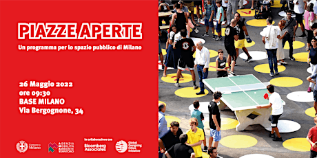 Piazze Aperte - un programma per lo spazio pubblico di Milano tickets