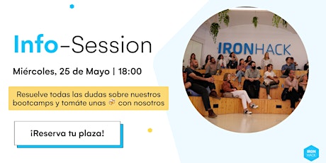 Info-session Ironhack Barcelona tickets