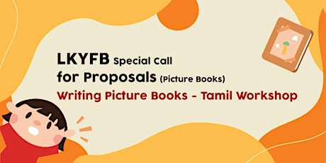 Writing Picture Books - Tamil Workshop tickets