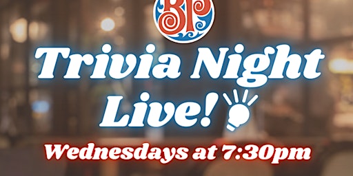 Wednesday Trivia at Boston Pizza Rockland primary image