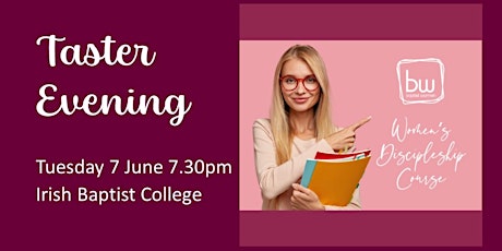 Taster Evening for Women's Discipleship Course tickets